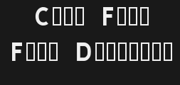 Font preview