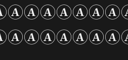 Font preview