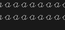 Font preview
