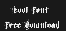 Font preview
