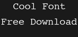 Font preview