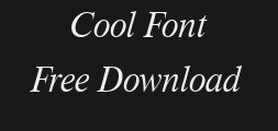 Font preview