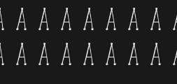 Font preview