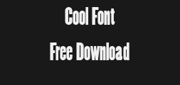 Font preview