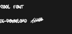Font preview