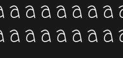 Font preview