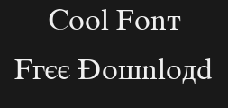 Font Preview