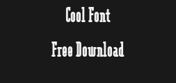 Font preview