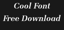 Font preview