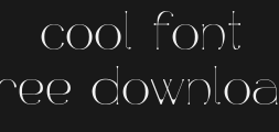 Font preview