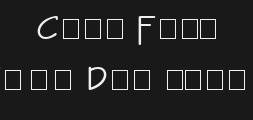 Font preview