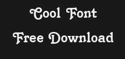 Font preview
