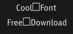 Font preview