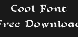 Font preview