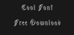Font preview