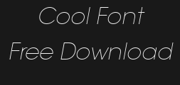 Font preview