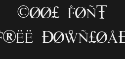 Font preview