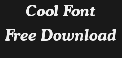 Font preview