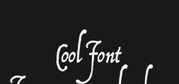 Font preview