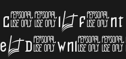 Font preview